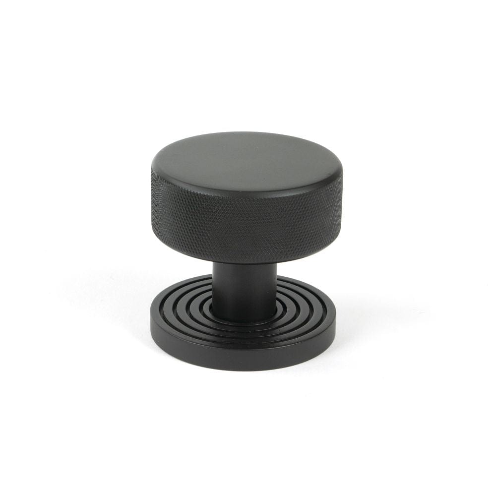 From The Anvil Door Furniture Aged Bronze / Mortice/Rim Knobs From The Anvil - Aged Bronze Brompton Mortice/Rim Knob Set (Beehive)