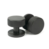 From The Anvil Door Furniture Aged Bronze / Mortice/Rim Knobs From The Anvil - Aged Bronze Brompton Mortice/Rim Knob Set (Beehive)