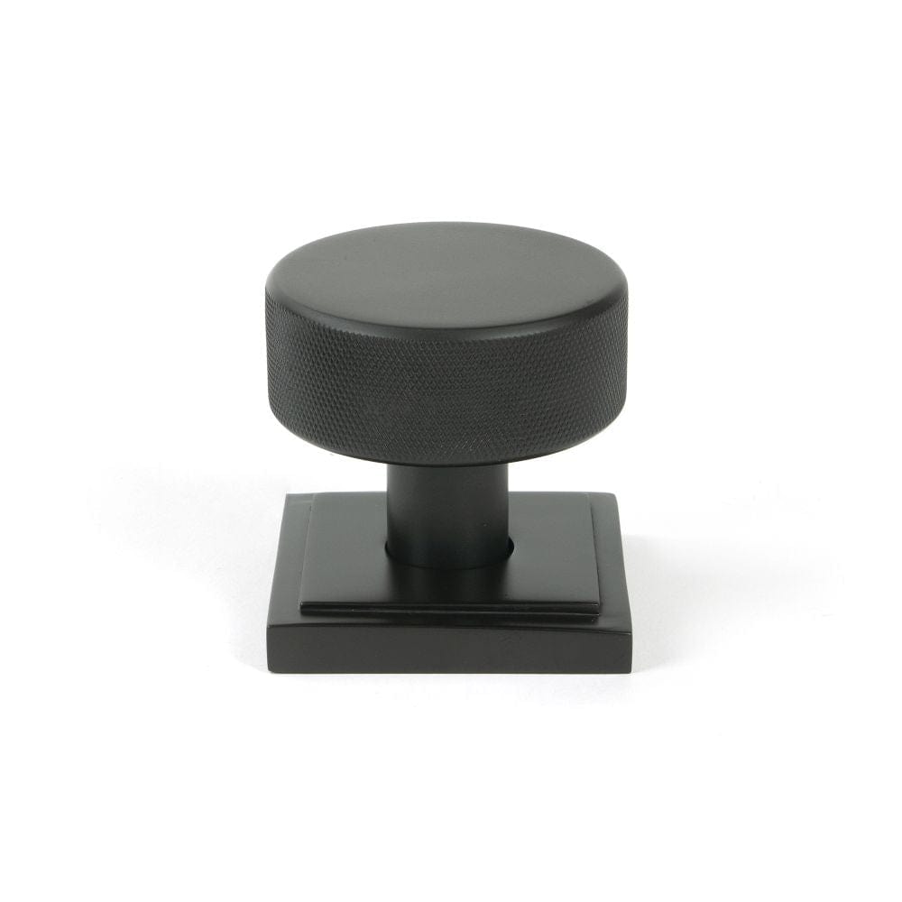 From The Anvil Door Furniture Aged Bronze / Mortice/Rim Knobs From The Anvil - Aged Bronze Brompton Mortice/Rim Knob Set (Square)