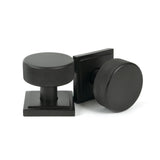 From The Anvil Door Furniture Aged Bronze / Mortice/Rim Knobs From The Anvil - Aged Bronze Brompton Mortice/Rim Knob Set (Square)