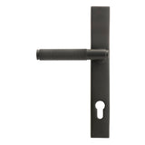 From The Anvil Door Furniture Aged Bronze / Multi Point Lock Set / 92mm c/c From The Anvil - Aged Bronze Brompton Slimline Lever Espag. Lock Set