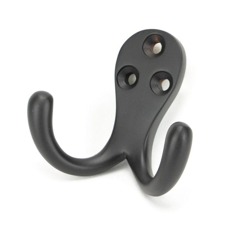 From The Anvil Accessories Aged Bronze / Double Coat Hooks From The Anvil - Aged Bronze Celtic Double Robe Hook