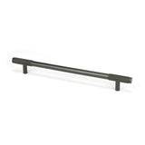 From The Anvil Cabinet Hardware Aged Bronze / Cabinet Pull Handles / Large From The Anvil - Aged Bronze Half Brompton Pull Handle - Large
