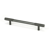 From The Anvil Cabinet Hardware Aged Bronze / Cabinet Pull Handles / Medium From The Anvil - Aged Bronze Half Brompton Pull Handle - Medium