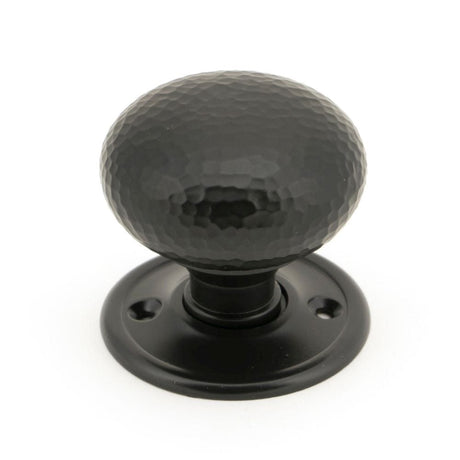 From The Anvil Door Furniture Aged Bronze / Mortice/Rim Knobs From The Anvil - Aged Bronze Hammered Mushroom Mortice/Rim Knob Set