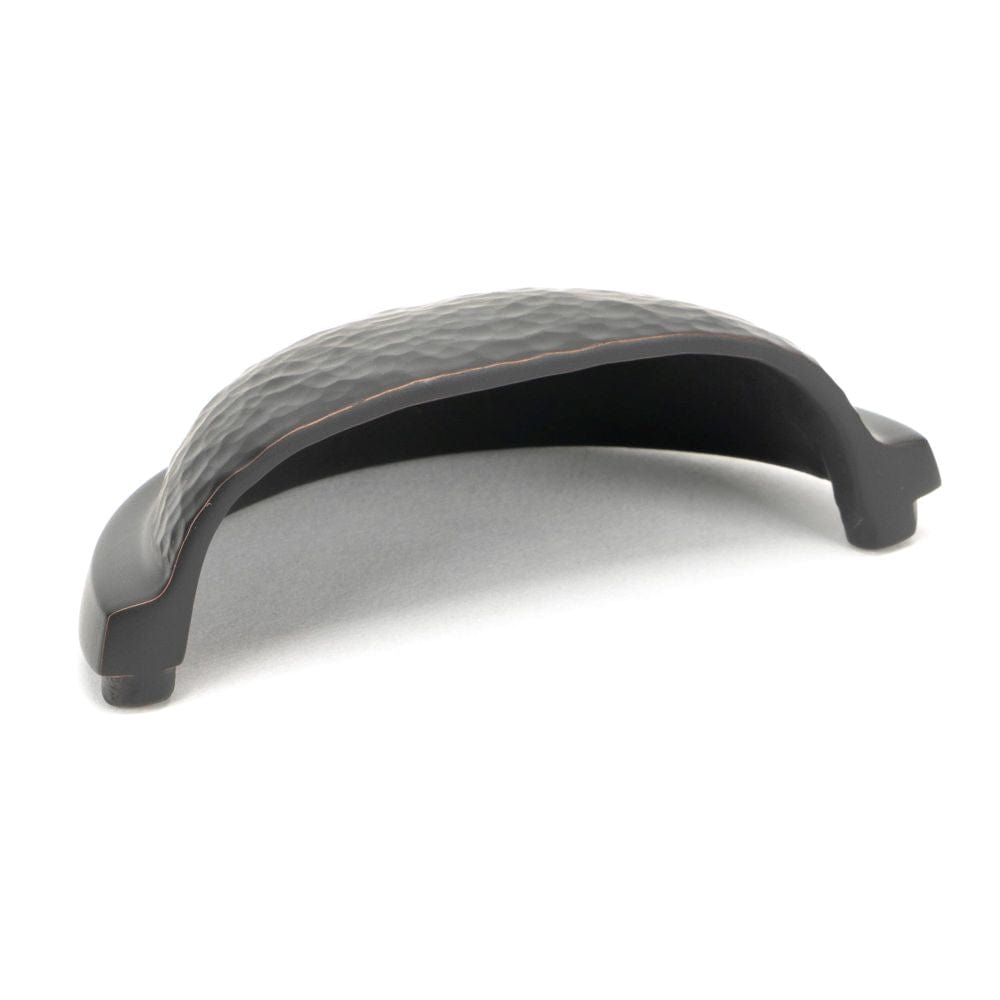 From The Anvil Cabinet Hardware Aged Bronze / Cabinet Cup Pulls From The Anvil - Aged Bronze Hammered Regency Concealed Drawer Pull