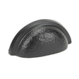 From The Anvil Cabinet Hardware Aged Bronze / Cabinet Cup Pulls From The Anvil - Aged Bronze Hammered Regency Concealed Drawer Pull