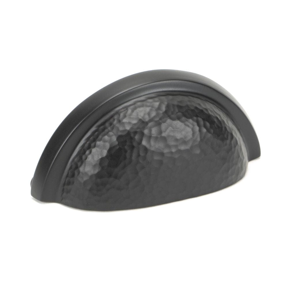 From The Anvil Cabinet Hardware Aged Bronze / Cabinet Cup Pulls From The Anvil - Aged Bronze Hammered Regency Concealed Drawer Pull