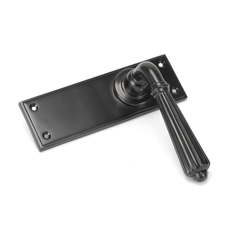 From The Anvil Door Furniture Aged Bronze / Latch Handles From The Anvil - Aged Bronze Hinton Lever Latch Set
