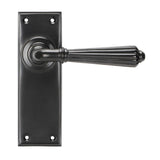 From The Anvil Door Furniture Aged Bronze / Latch Handles From The Anvil - Aged Bronze Hinton Lever Latch Set