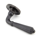 From The Anvil Door Furniture Aged Bronze / Round Rose From The Anvil - Aged Bronze Hinton Lever on Rose Set