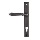 From The Anvil Door Furniture Aged Bronze / Multi Point Lock Set / 92mm c/c From The Anvil - Aged Bronze Hinton Slimline Lever Espag. Lock Set
