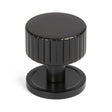 From The Anvil Cabinet Hardware Aged Bronze / Cabinet Knobs / 32mm Dia. From The Anvil - Aged Bronze Judd Cabinet Knob - 32mm (Plain)