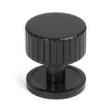 From The Anvil Cabinet Hardware Aged Bronze / Cabinet Knobs / 32mm Dia. From The Anvil - Aged Bronze Judd Cabinet Knob - 32mm (Plain)