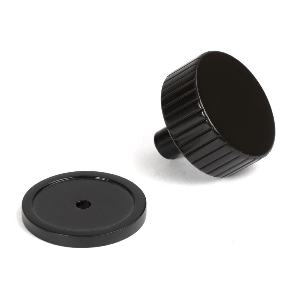 From The Anvil Cabinet Hardware Aged Bronze / Cabinet Knobs / 38mm Dia. From The Anvil - Aged Bronze Judd Cabinet Knob - 38mm (Plain)