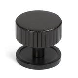 From The Anvil Cabinet Hardware Aged Bronze / Cabinet Knobs / 38mm Dia. From The Anvil - Aged Bronze Judd Cabinet Knob - 38mm (Plain)