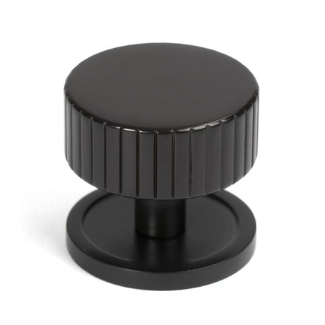 From The Anvil Cabinet Hardware Aged Bronze / Cabinet Knobs / 38mm Dia. From The Anvil - Aged Bronze Judd Cabinet Knob - 38mm (Plain)