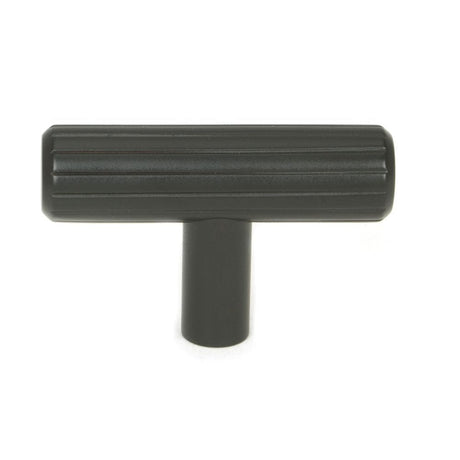 From The Anvil Cabinet Hardware Aged Bronze / Cabinet T-Pulls From The Anvil - Aged Bronze Judd T-Bar