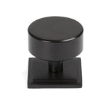 From The Anvil Cabinet Hardware Aged Bronze / Cabinet Knobs / 38mm Dia. From The Anvil - Aged Bronze Kelso Cabinet Knob - 38mm (Square)