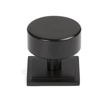 From The Anvil Cabinet Hardware Aged Bronze / Cabinet Knobs / 38mm Dia. From The Anvil - Aged Bronze Kelso Cabinet Knob - 38mm (Square)