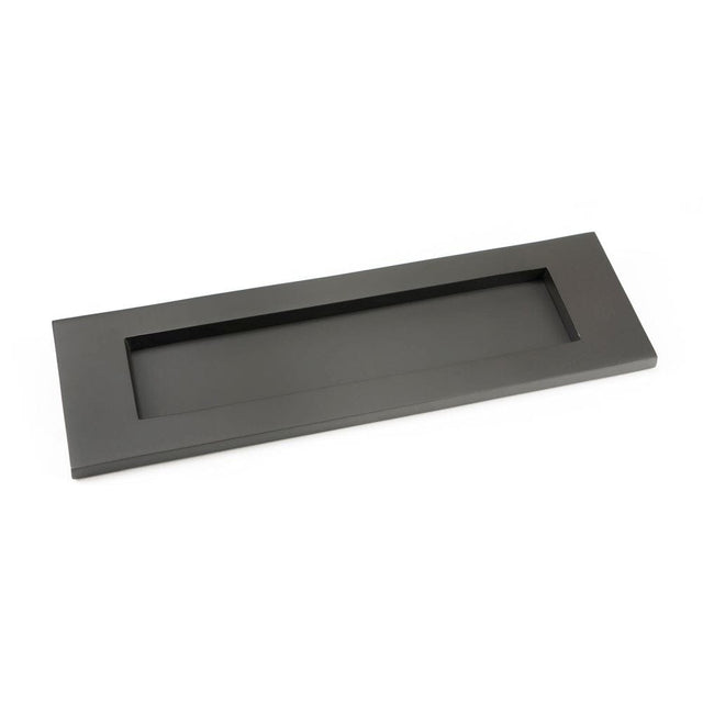 From The Anvil Door Furniture Aged Bronze / Letter Plates / 324 x 108mm From The Anvil - Aged Bronze Large Letter Plate