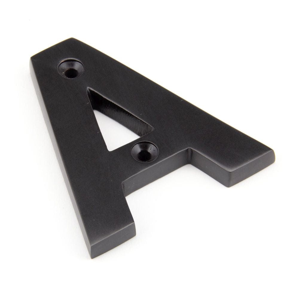 From The Anvil Door Furniture Aged Bronze / Letters / A From The Anvil - Aged Bronze Letter A