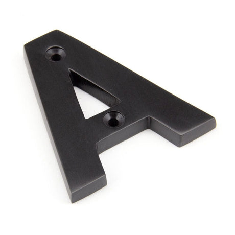 From The Anvil Door Furniture Aged Bronze / Letters / A From The Anvil - Aged Bronze Letter A