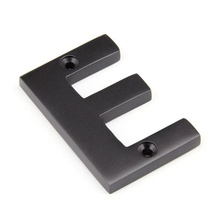 From The Anvil Door Furniture Aged Bronze / Letters / E From The Anvil - Aged Bronze Letter E