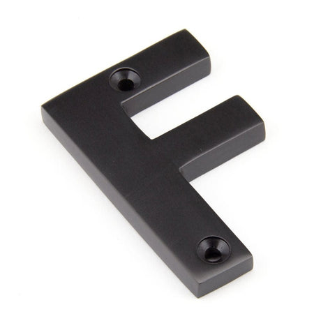 From The Anvil Door Furniture Aged Bronze / Letters / F From The Anvil - Aged Bronze Letter F