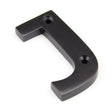 From The Anvil Door Furniture Aged Bronze / Letters / J From The Anvil - Aged Bronze Letter J