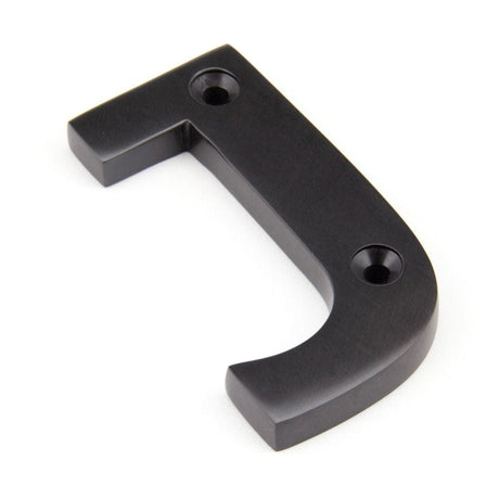From The Anvil Door Furniture Aged Bronze / Letters / J From The Anvil - Aged Bronze Letter J