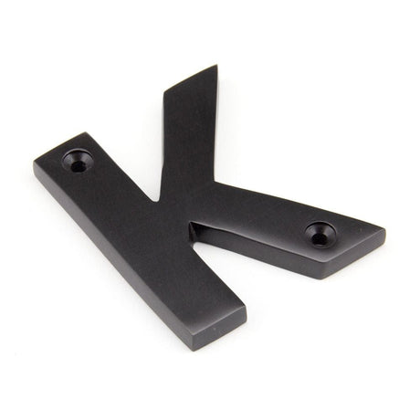From The Anvil Door Furniture Aged Bronze / Letters / K From The Anvil - Aged Bronze Letter K