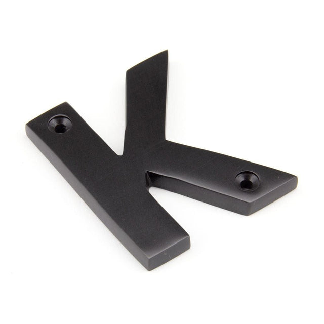 From The Anvil Door Furniture Aged Bronze / Letters / K From The Anvil - Aged Bronze Letter K