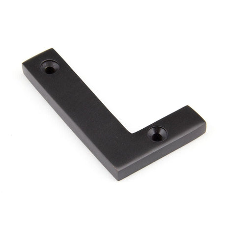 From The Anvil Door Furniture Aged Bronze / Letters / L From The Anvil - Aged Bronze Letter L