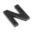 From The Anvil Door Furniture Aged Bronze / Letters / N From The Anvil - Aged Bronze Letter N