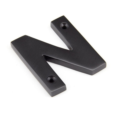 From The Anvil Door Furniture Aged Bronze / Letters / N From The Anvil - Aged Bronze Letter N