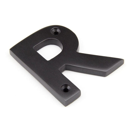 From The Anvil Door Furniture Aged Bronze / Letters / R From The Anvil - Aged Bronze Letter R