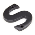 From The Anvil Door Furniture Aged Bronze / Letters / S From The Anvil - Aged Bronze Letter S