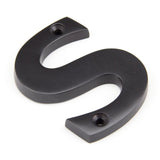 From The Anvil Door Furniture Aged Bronze / Letters / S From The Anvil - Aged Bronze Letter S