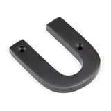 From The Anvil Door Furniture Aged Bronze / Letters / U From The Anvil - Aged Bronze Letter U