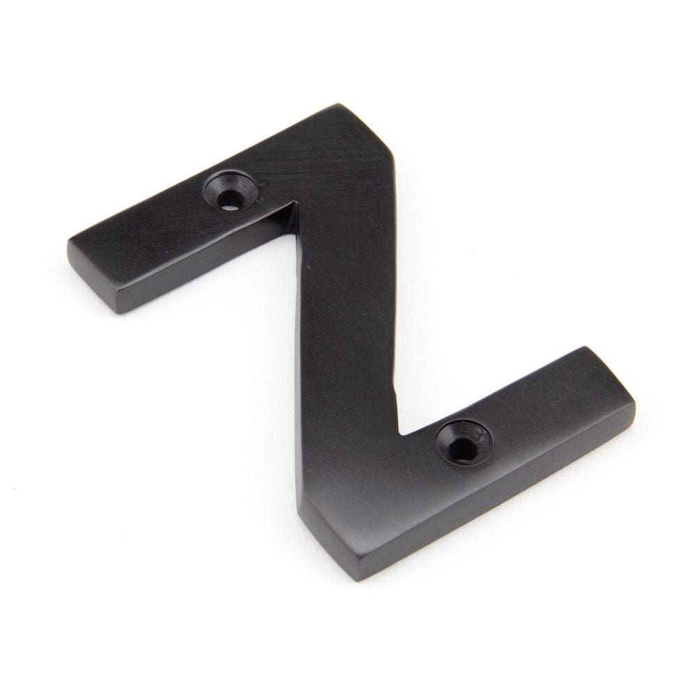 From The Anvil Door Furniture Aged Bronze / Letters / Z From The Anvil - Aged Bronze Letter Z