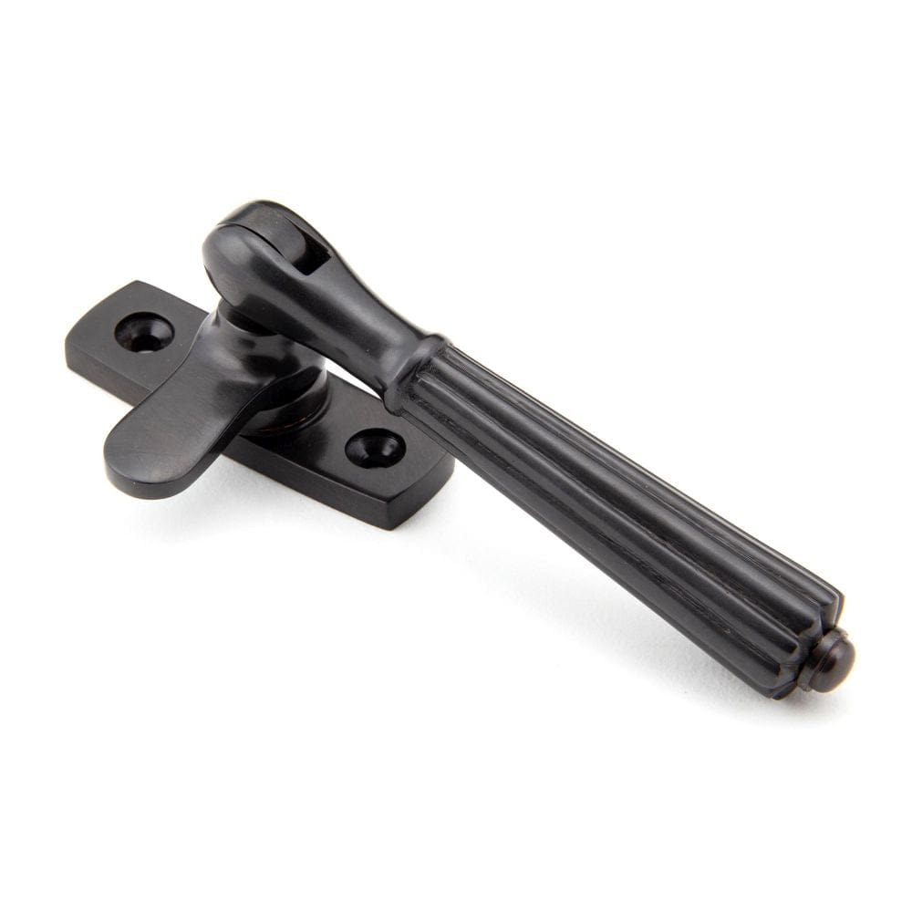 From The Anvil Window Furniture Aged Bronze / Yes / Mortice & Hook Place From The Anvil - Aged Bronze Locking Hinton Fastener