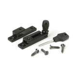 From The Anvil Window Furniture Aged Bronze / Sash Window Quadrant Fasteners / Yes From The Anvil - Aged Bronze Mushroom Quadrant Fastener - Narrow