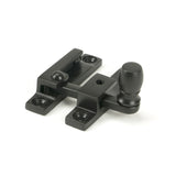 From The Anvil Window Furniture Aged Bronze / Sash Window Quadrant Fasteners / Yes From The Anvil - Aged Bronze Mushroom Quadrant Fastener - Narrow