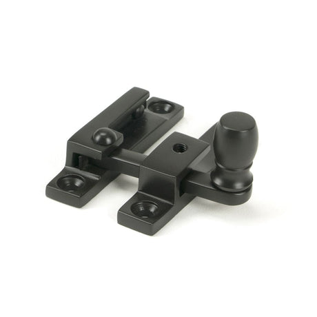 From The Anvil Window Furniture Aged Bronze / Sash Window Quadrant Fasteners / Yes From The Anvil - Aged Bronze Mushroom Quadrant Fastener - Narrow