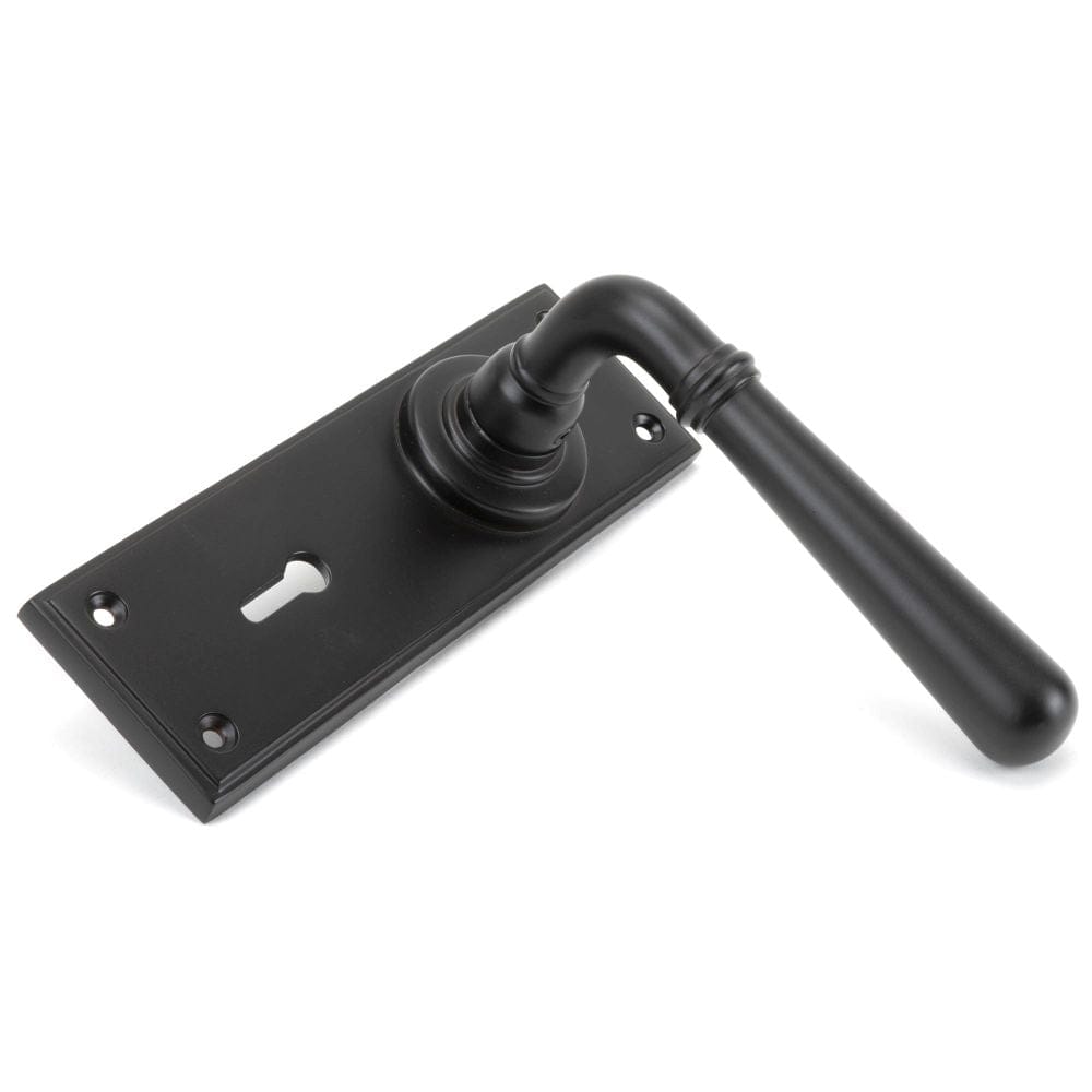 From The Anvil Door Furniture Aged Bronze / Std. Lock Handles From The Anvil - Aged Bronze Newbury Lever Lock Set