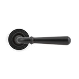 From The Anvil Door Furniture Aged Bronze / Round Rose From The Anvil - Aged Bronze Newbury Lever on Rose Set (Beehive)
