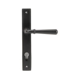 From The Anvil Door Furniture Aged Bronze / Multi Point Lock Set / 92mm c/c From The Anvil - Aged Bronze Newbury Slimline Lever Espag. Lock Set