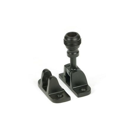 From The Anvil Window Furniture Aged Bronze / Sash Window Brighton Fasteners / Yes From The Anvil - Aged Bronze Prestbury Brighton Fastener (Radiused)