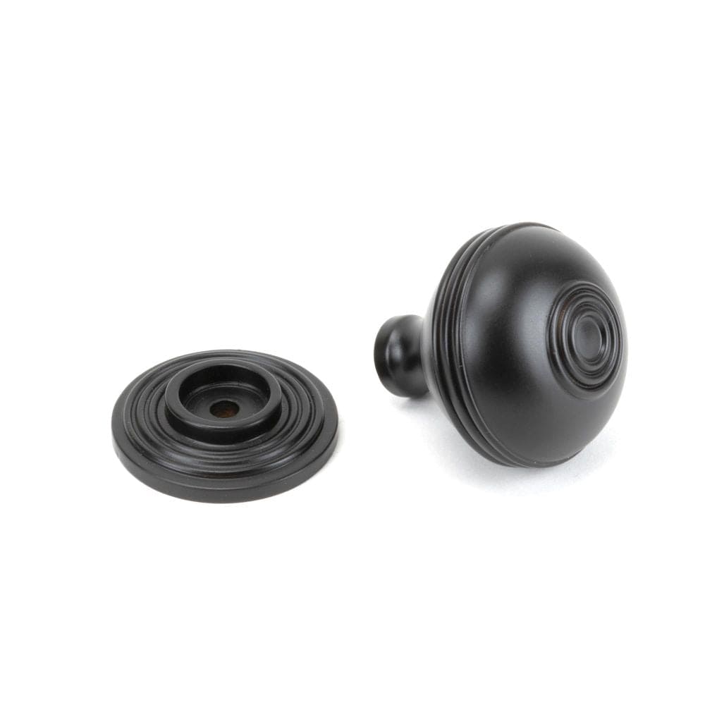 From The Anvil Cabinet Hardware Aged Bronze / Cabinet Knobs / 38mm Dia. From The Anvil - Aged Bronze Prestbury Cabinet Knob 38mm